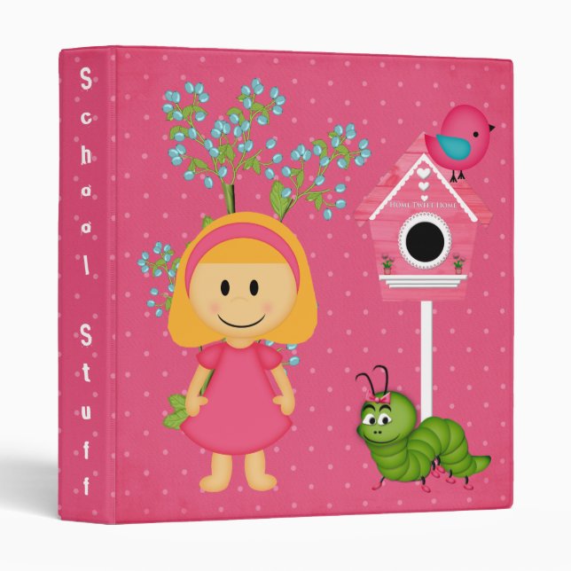 School Stuff Binder (Front/Spine)