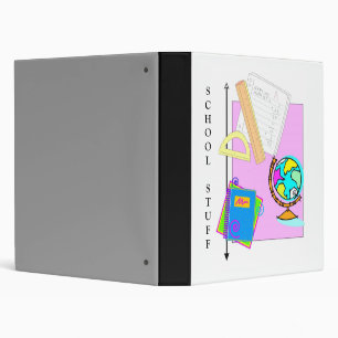 SCHOOL STUFF BINDER