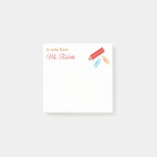 School Supplies Post-it Notes