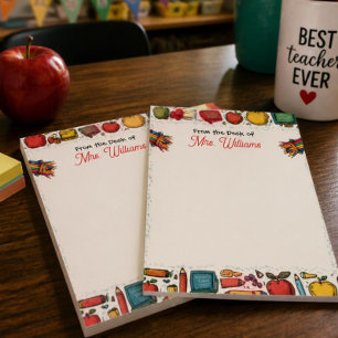 School Supplies Teacher's  Letterhead