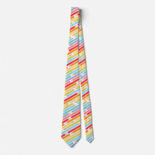 School Teacher Appreciation Coloured Pencils Tie