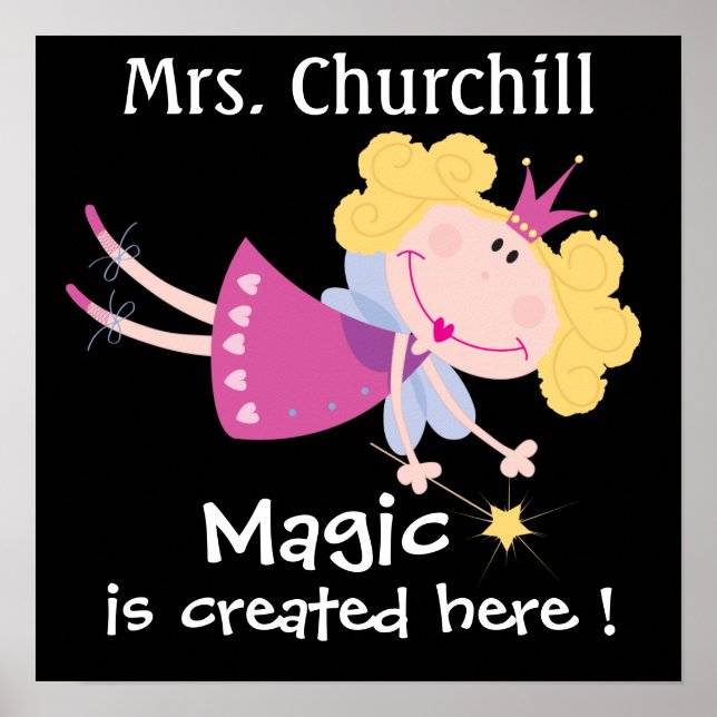 School / Teacher / Classroom Magic Poster - SRF (Front)
