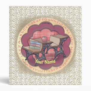 School Teacher Desk Binder