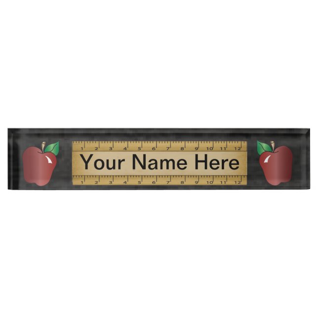 School Teacher | DIY Name Nameplate (Front)