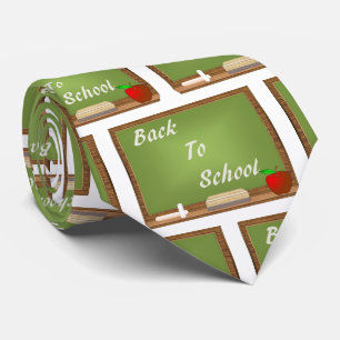 School Teacher  Principal Back To School Necktie
