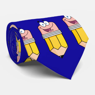 School Teacher  Principal  Funny Pencil Necktie