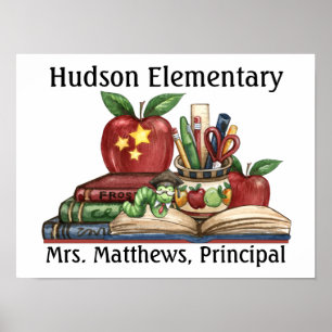 School - Teacher / Principal Poster