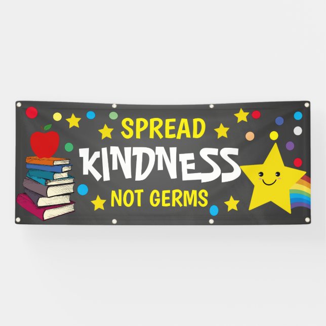 School Teacher SPREAD KINDNESS Banner (Horizontal)