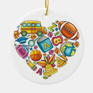 School / Teacher - SRF Ceramic Ornament