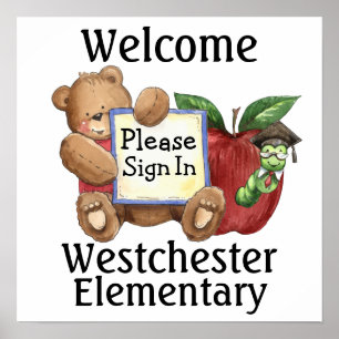 School - Teacher - SRF Poster