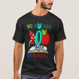 School Teacher Student Gift We Rocked 100 Days Of  T-Shirt