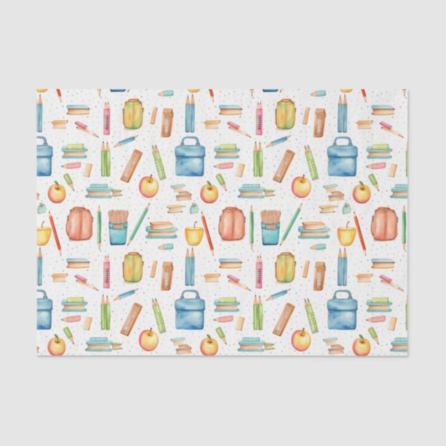 School/Teacher Tissue Paper (Front)