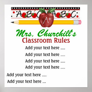 School Teacher's Poster - SRF