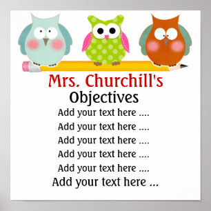 School Teacher's Poster - SRF