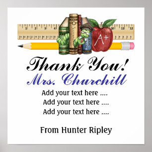 School Teacher's Poster - SRF