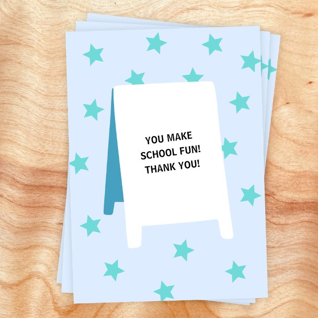 School Thank You Card (Creator Uploaded)