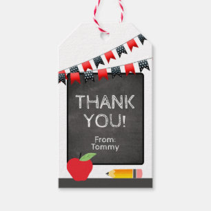 School Thank You Gift Tags