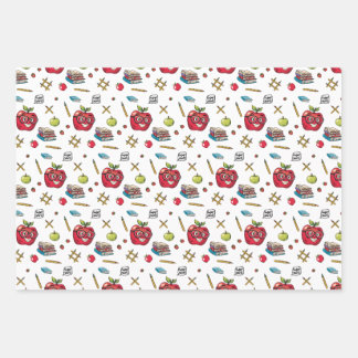 School-Themed Wrapping Paper