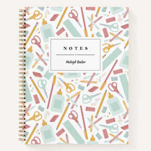 School Tools Personalized Notebook
