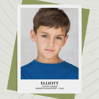 School Year Keepsake Photo Card