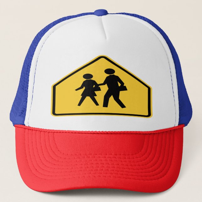 School Zone Trucker Hat (Front)