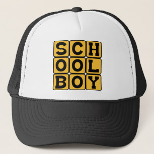Schoolboy, Male Student Trucker Hat