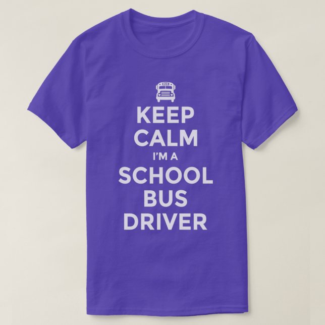 Schoolbus driver school bus driver back to school  T-Shirt (Design Front)