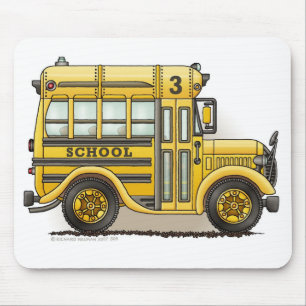 Schoolbus Mouse Pad
