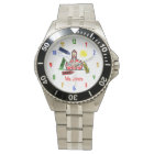 Schoolhouse & Crayons Teacher Watch