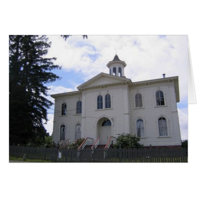 Schoolhouse from Alfred Hitchcock's The Birds (Front Horizontal)