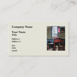 Schoolmaster's Desk Business Card