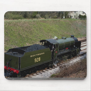 Schools Class No. 928 ""Stowe"" at Horsted Keynes Mouse Pad