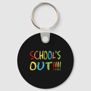 Schools Out 1  Keychain