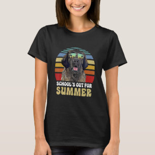 Schools Out For Summer Leonberger Dog Teacher T-Shirt