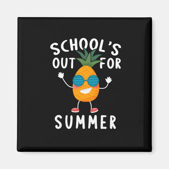 Schools Out For Summer  Magnet (Front)