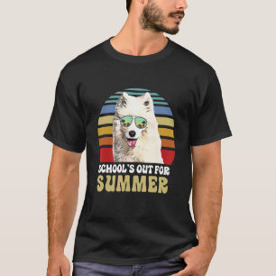 Schools Out For Summer Samoyed Dog Teacher T-Shirt