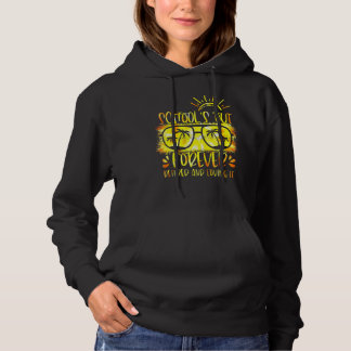 Schools Out Forever Retired & Loving It Teacher Ti Hoodie