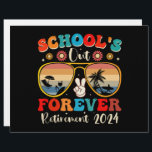 Schools Out Forever Retired Teacher Last Day 2024 Letterhead<br><div class="desc">Schools Out Forever Retired Teacher Last Day 2024</div>