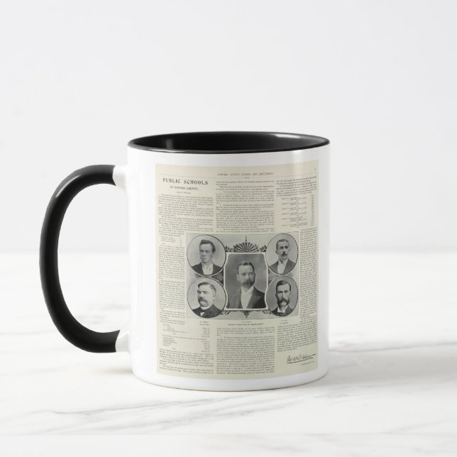 Schools Sonoma County, California Mug (Left)