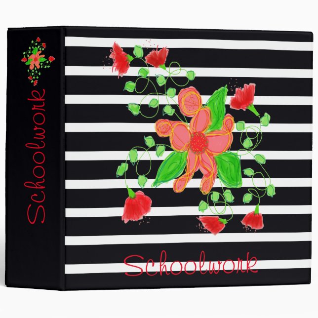 Schoolwork Binder (Front/Spine)