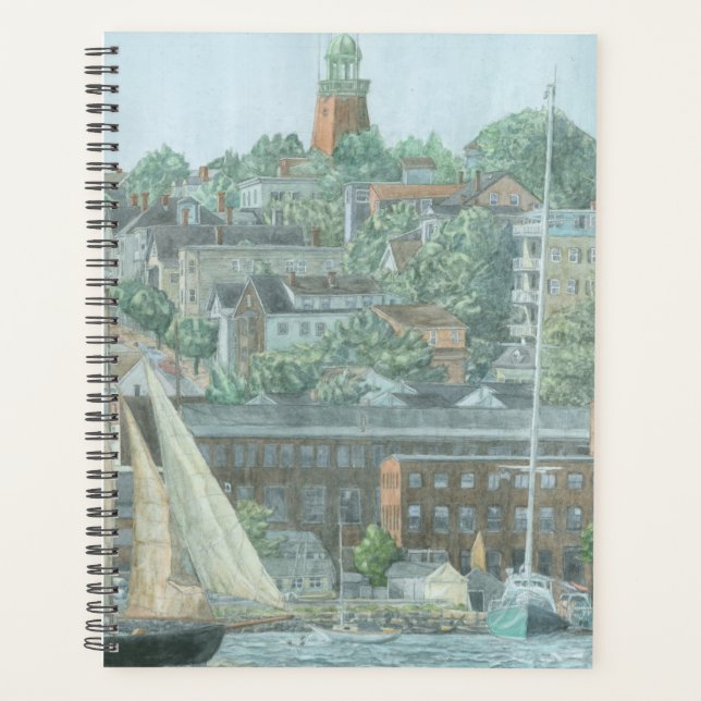 Schooner in Casco Bay Planner (Front)