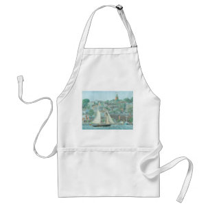 Schooner in Casco Bay Standard Apron