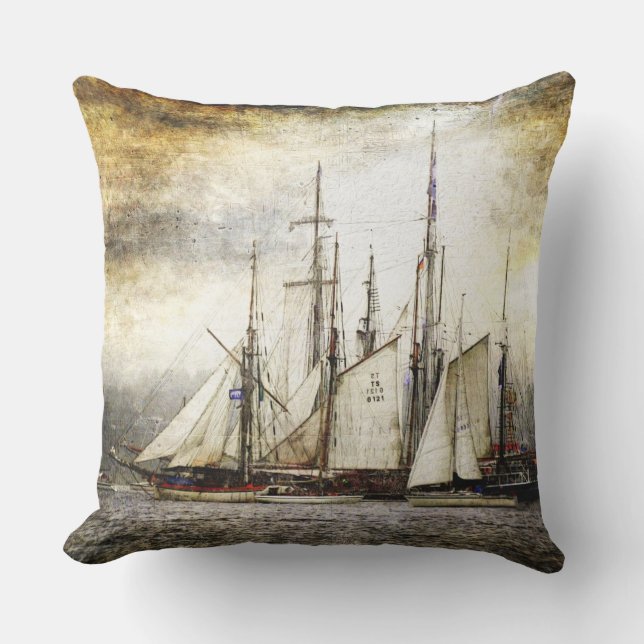 SCHOONER OUTDOOR PILLOW (Front)