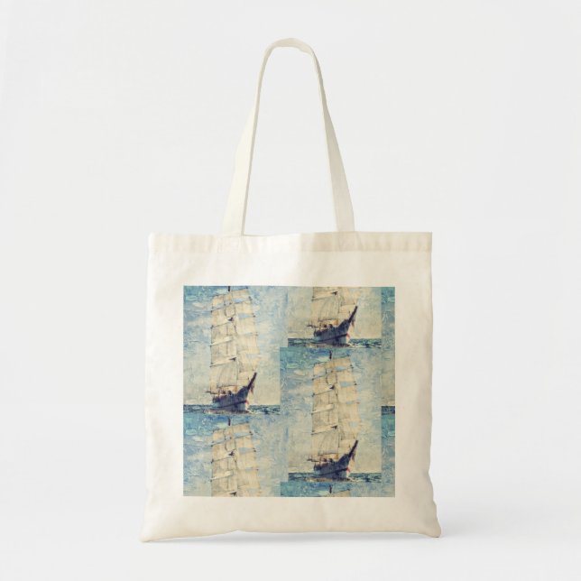 Schooner Tote Bag (Front)