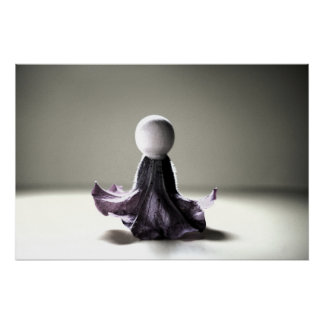 Schoonheid in eenvoud en kleine dingen. poster