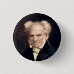 schopenhauer 1 inch round button