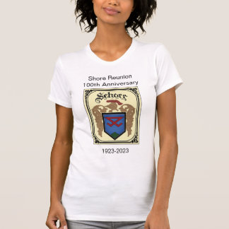 Schorr Crest Reunion Anniversary shirt (women's)