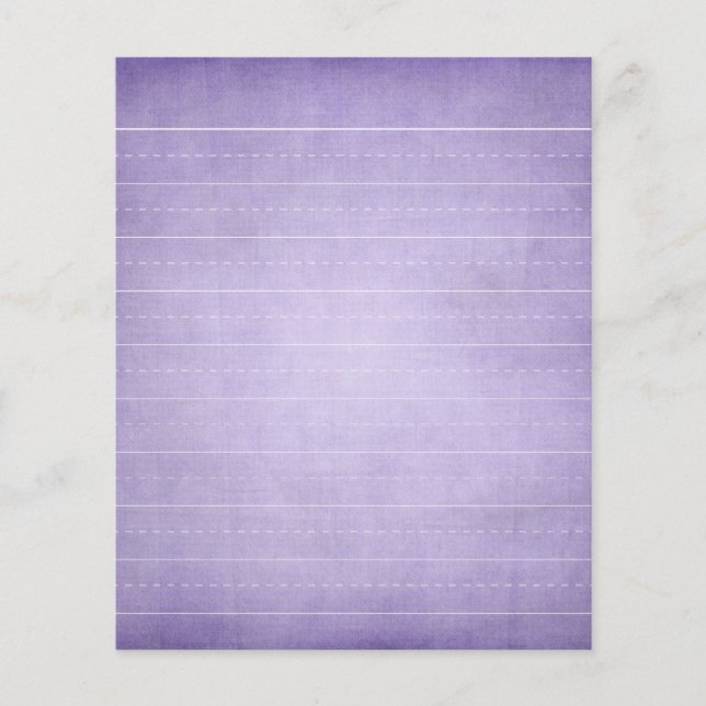 SCHPPR PURPLE SCHOOL LINED PAPER EDUCATION BACKGRO (Front)