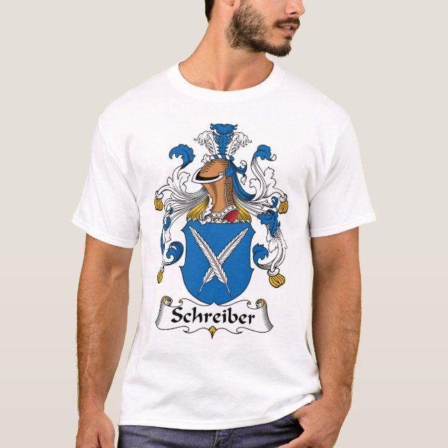 Schreiber Family Crest T-Shirt (Front)