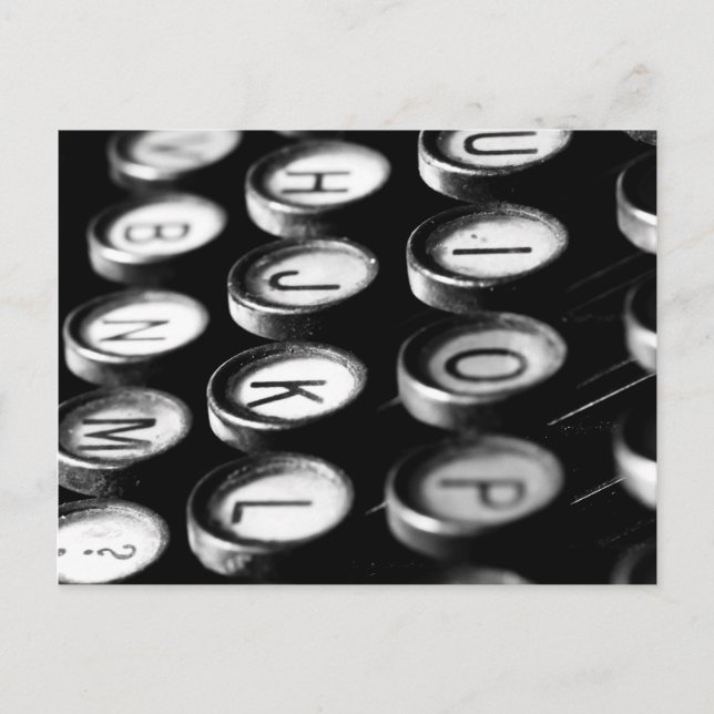 Schreibmaschine Postcard (Front)
